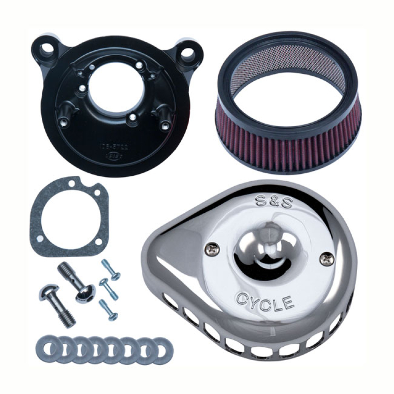 S&S MINI TEARDROP STEALTH AIR CLEANER KIT 563082