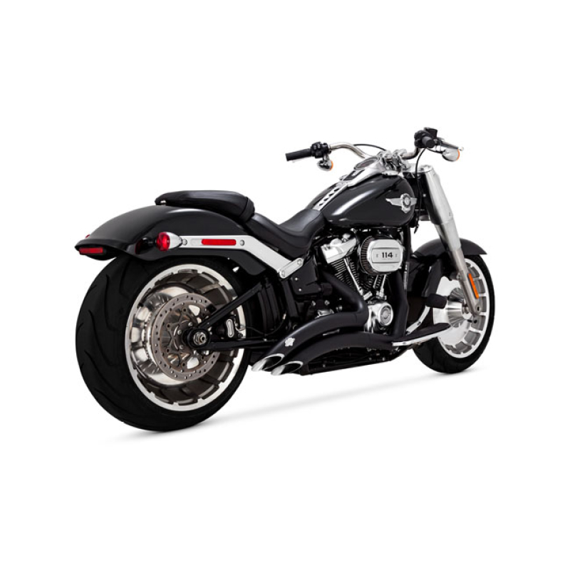 VANCE & HINES, 2-1/2&quot; BIG RADIUS 2-2 EXHAUST. BLACK 563222