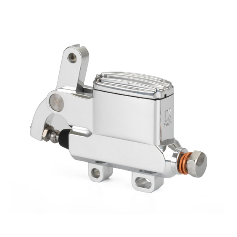 K-TECH DELUXE TRICK WIRE MASTER CYLINDER POLISHED ALU; WITH INTEGRATED 563542