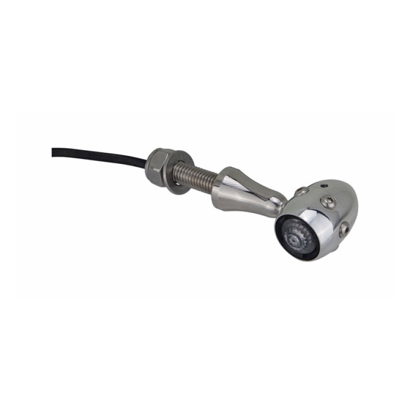 HKC, RETRO LED TURN SIGNALS. POLISHED ALU - TURN SIGNAL FUNCTION ONLY 563621