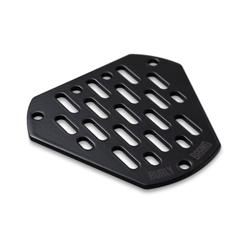 BURLY, OPTIONAL AIR CLEANER FACE PLATE. MX, BLACK 563742