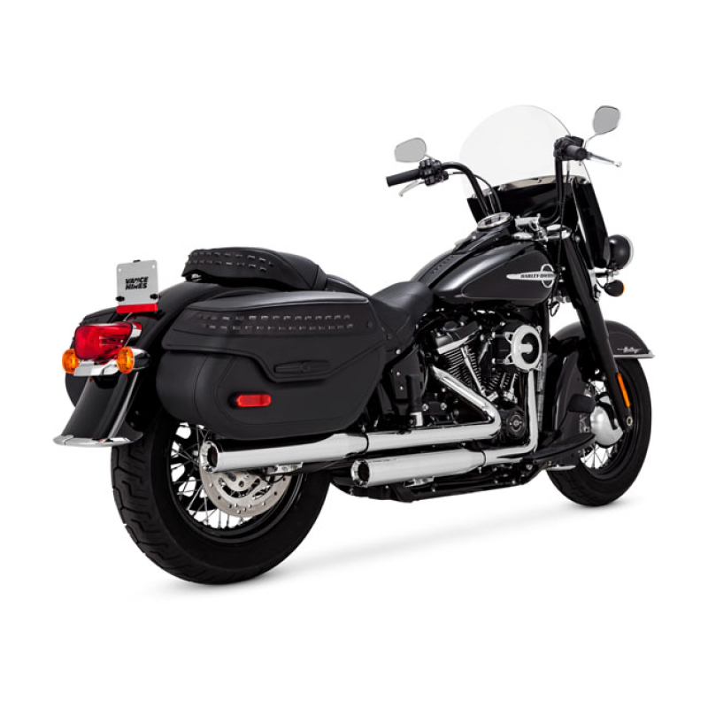 V&H ELIMINATOR 300 SLIP-ONS CHROME 564510