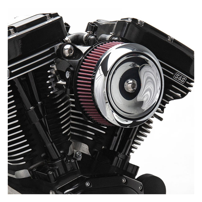 S&S STEALTH, DISHED BOBBER TEARDROP AIR CLEANER KIT 565087