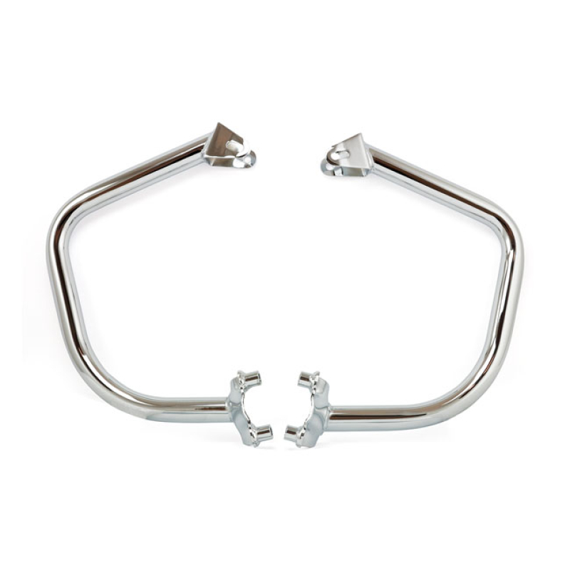 ENGINE GUARD 1-1/4&quot;, CHROME CHROME PLATED. STEEL CRASH BAR MANUFACTURE 565836