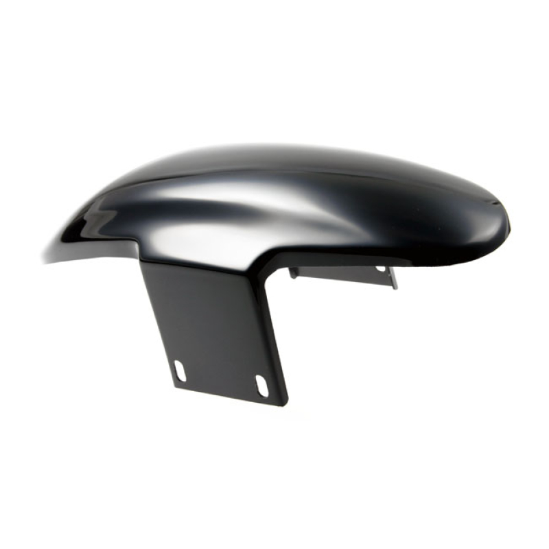 CULT-WERK, 'CUSTOM V1' FRONT FENDER, 19&quot;. GLOSS BLACK UNPAINTED GLOSS 566749