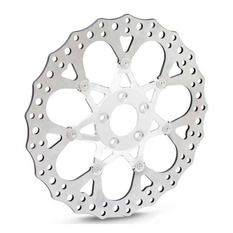 ARLEN NESS, 14&quot; PROCROSS BRAKE ROTOR FRONT CHROME; INCL. FLOATING HARD 568148