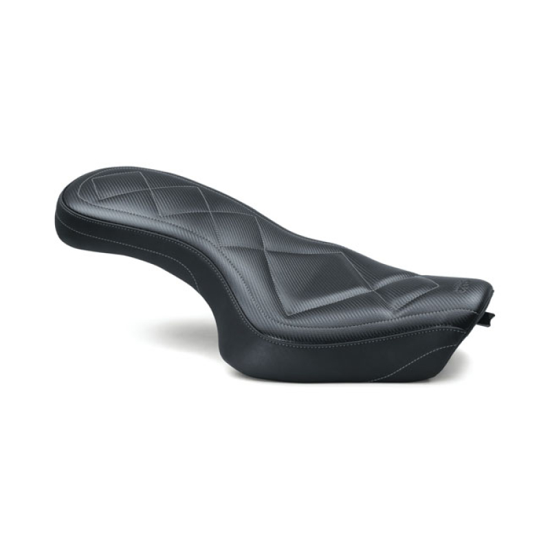 MUSTANG, SUPER TRIPPER SEAT. BLACK CARBON BLACK. 11.5&quot; FRONT WIDTH & 7 568424