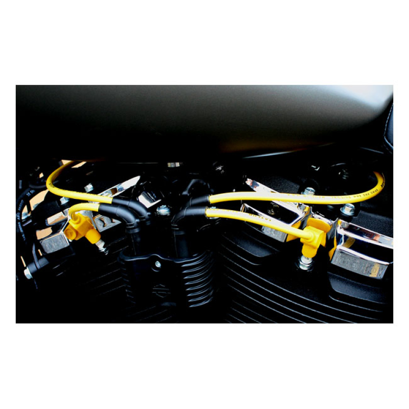 TAYLOR, 8MM PRO WIRE SPARK PLUG WIRE SET. YELLOW 568752