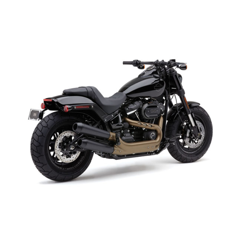 COBRA, EL DIABLO 4&quot; SLIP-ON MUFFLERS. BLACK 568769