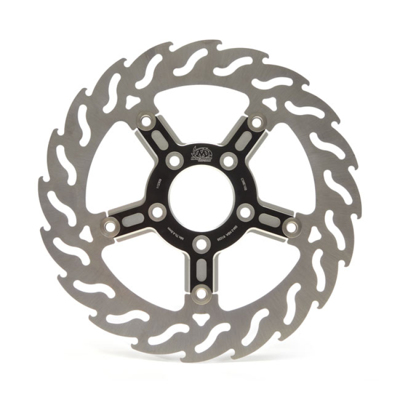 MOTO-MASTER FLAME FLOATING FRONT BRAKE DISC ABE APPR. ABE APPROVED; FR 569371