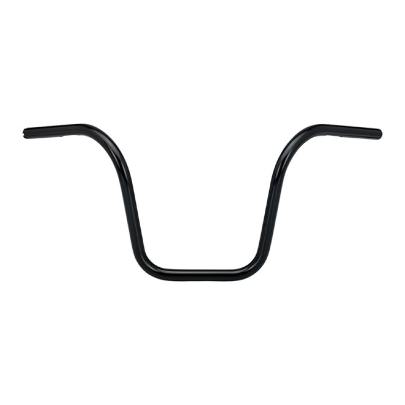 BILTWELL 1&quot; APES HANDLEBAR 12&quot; RISE BLACK, TUV APPR. 572213