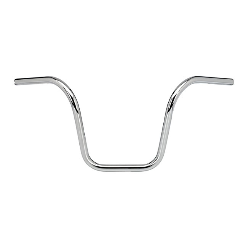 BILTWELL 1&quot; APES HANDLEBAR 12&quot; RISE CHROME, TUV APPR. 572214