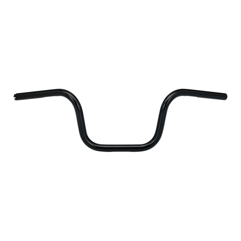 BILTWELL 1&quot; CHUMPS HANDLEBAR 8&quot; RISE BLACK, TUV APPR. 572215