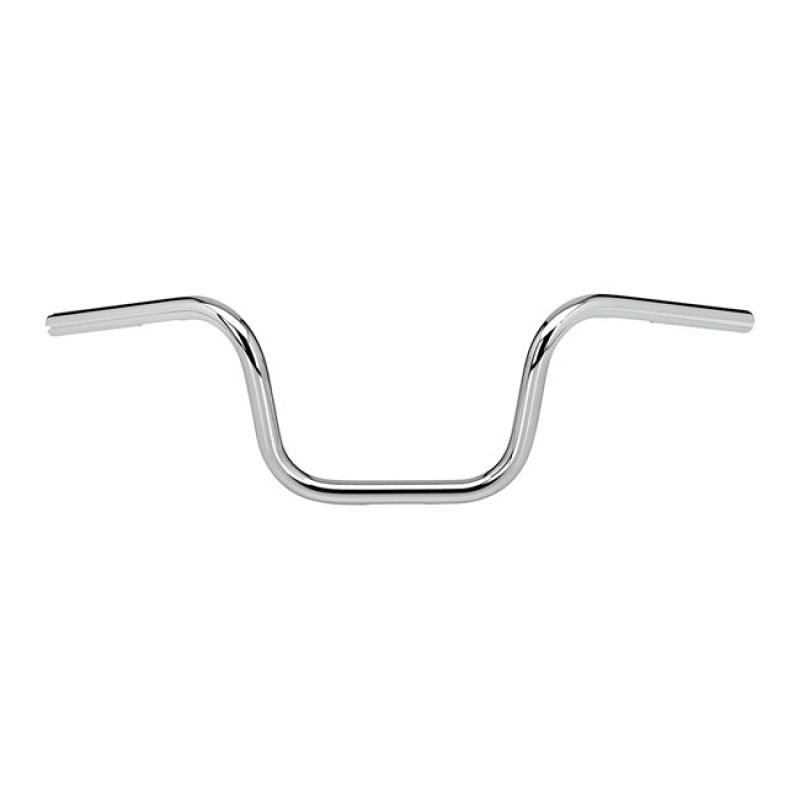 BILTWELL 1&quot; CHUMPS HANDLEBAR 8&quot; RISE CHROME, TUV APPR. 572216