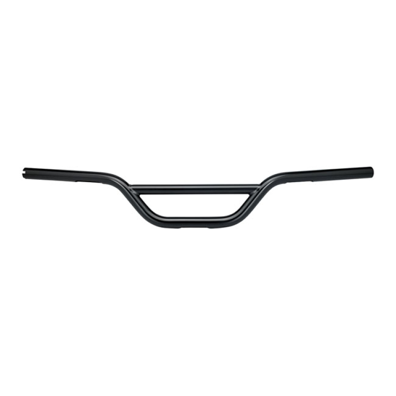 BILTWELL 1&quot; MOTO BAR BLACK, TUV APPR. 572223