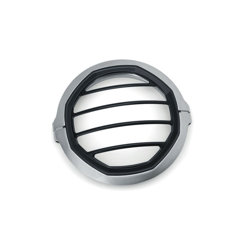 KURYAKYN DILLINGER 5-3/4&quot; HEADLIGHT TRIM. SILVER 572794