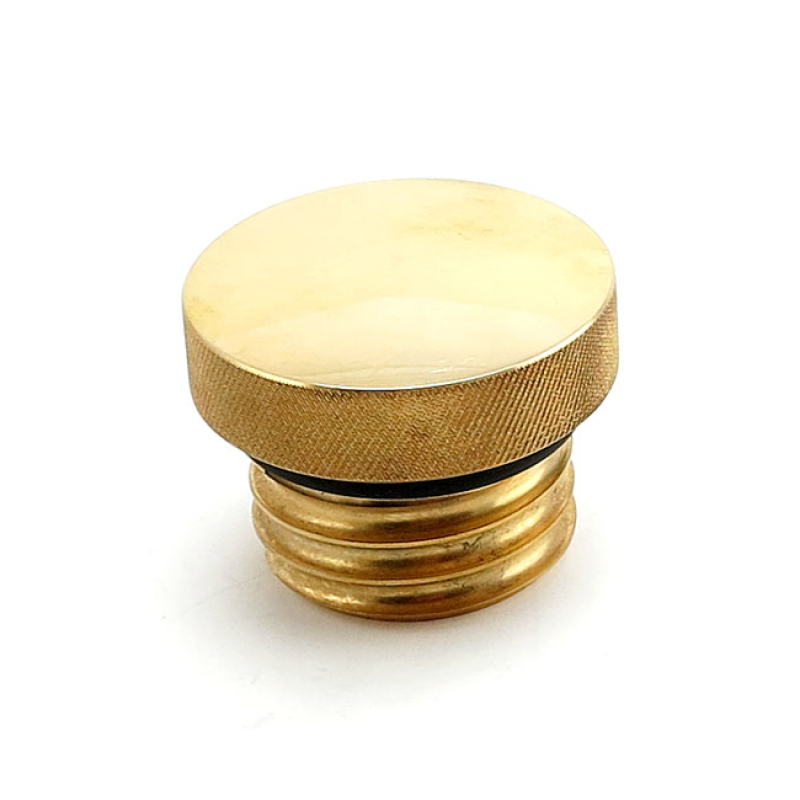 WANNABE CHOPPERS SMOOTH GASCAP BRASS VENTED 574570