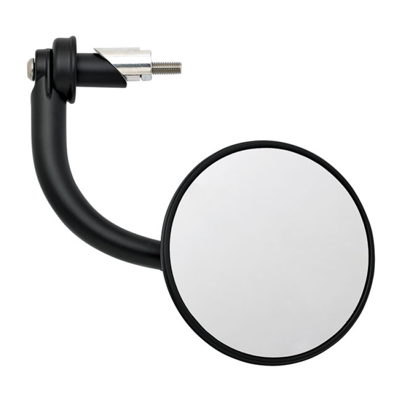 BILTWELL, IN-BAR UTILITY MIRROR ROUND 7/8&quot; BLACK 574610