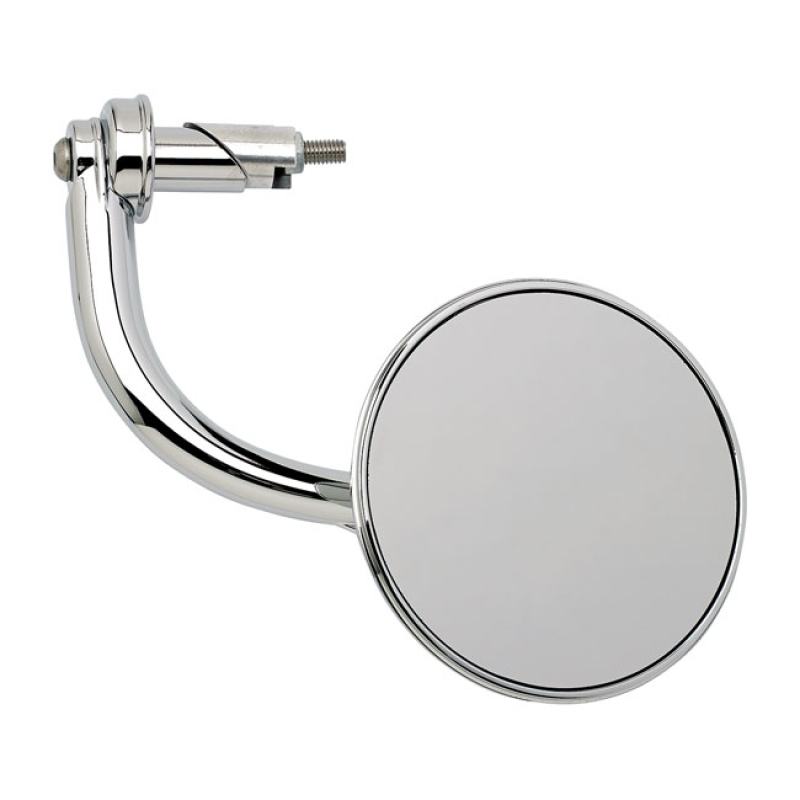 BILTWELL, IN-BAR UTILITY MIRROR ROUND 7/8&quot; CHROME 574611