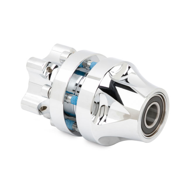 ARLEN NESS, WHEEL HUB FRONT CHROME SF SINGLE FLANGE;   ALL NESS WHEELS 575255