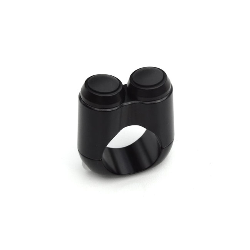MOTONE, MICRO SWITCH WITH 2 BUTTONS. BLACK BLACK ANODIZED ALUMINUM. FO 575406