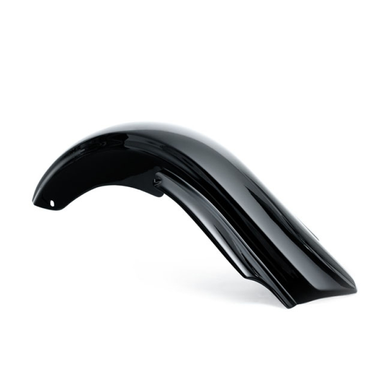 KILLER CUSTOM EXTENDED REAR FENDER &quot;FLOW&quot;  HAND-LAID BLACK UNPAINTED G 575426