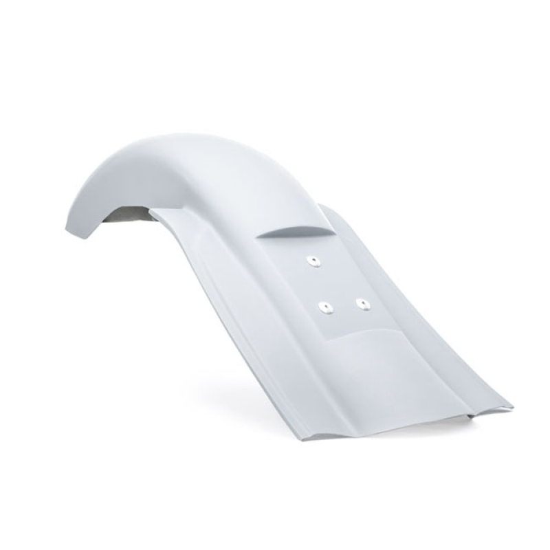 KILLER CUSTOM, 7&quot; EXTENDED REAR FENDER &quot;MAGNUM&quot; HAND-LAID UNPAINTED GE 575428