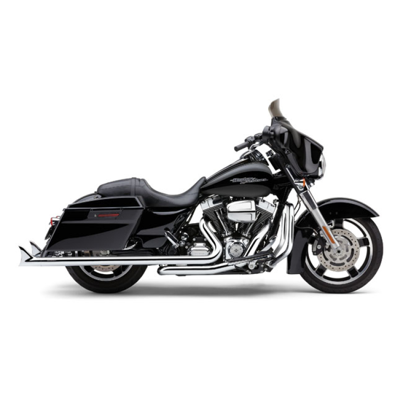 COBRA, FISHTAIL SPEEDSTER DUALS EXHAUST. CHROME 576245
