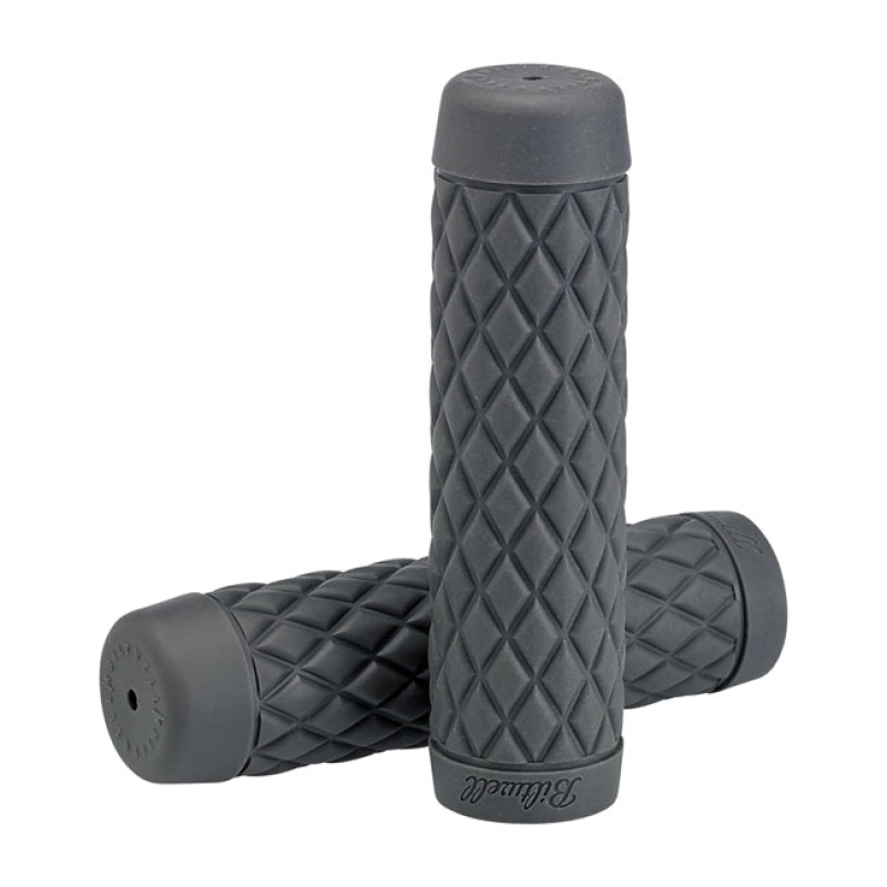 BILTWELL 1&quot; TPV GRIPS TORKER GREY 576318