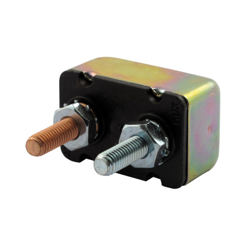CIRCUIT BREAKER, AUTOMATIC. NO MOUNT, METAL. 15A NO MOUNT TABS, WITH M 576370