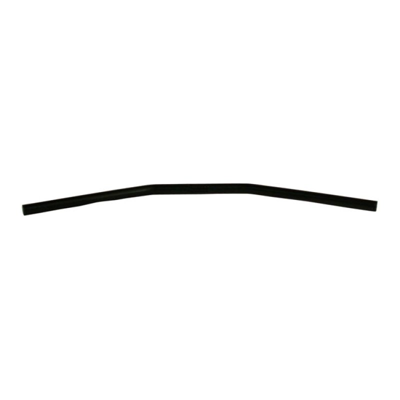 DRAG STYLE WIDE HANDLEBAR 1&quot; BLACK BLACK; STEEL; DIMPLED; THIS COMES W 576521