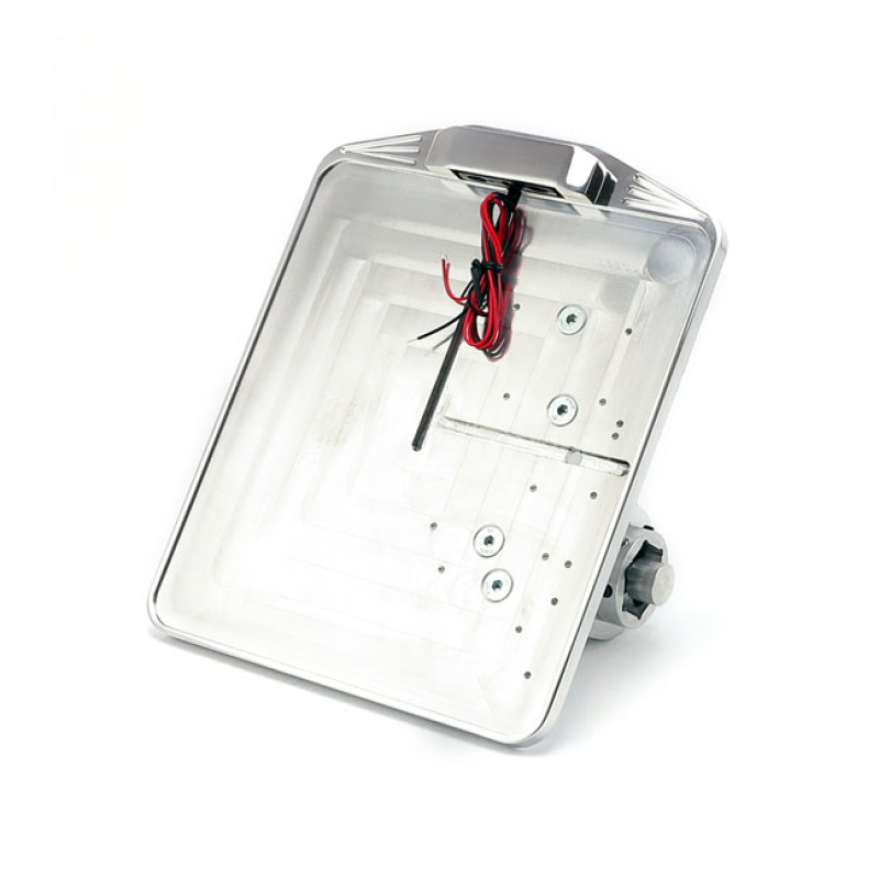 CPV SIDEMOUNT LICENSE PLATE BRACKET POLISHED ALUMINUM. SIDE MOUNT, ON 576623