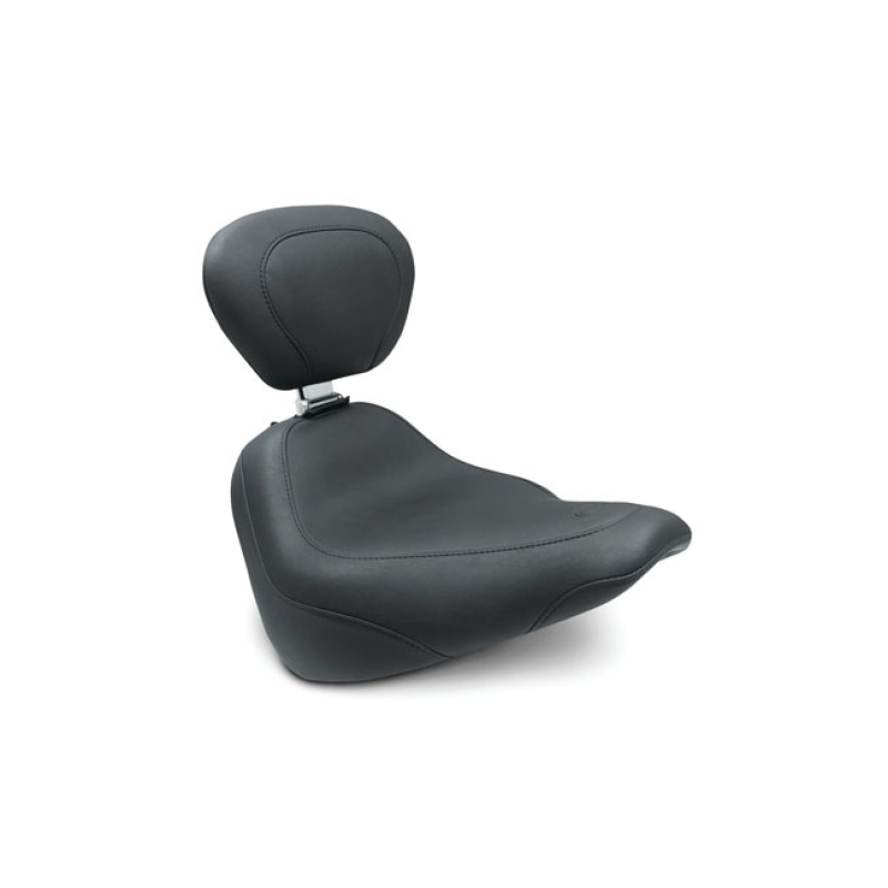 MUSTANG, WIDE TRIPPER SOLO SEAT W/RIDER BACKREST BLACK. 13&quot; WIDE.  NOT 576897