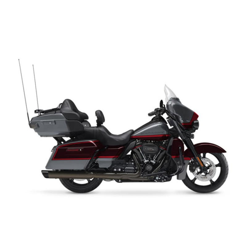 SUPERTRAPP, STOUT CVO 4&quot; SLIP-ON MUFFLER SET. CHROME 576931