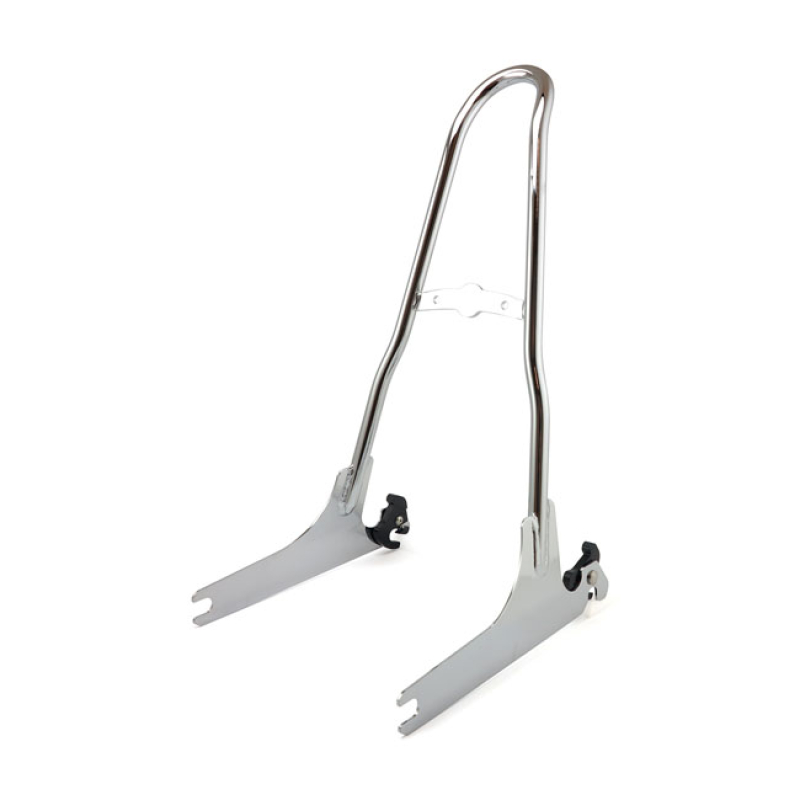 SISSY BAR KIT 21&quot; 1-PIECE UPRIGHT, CHROME CHROME; ONE-PIECE CONSTRUCTI 577040