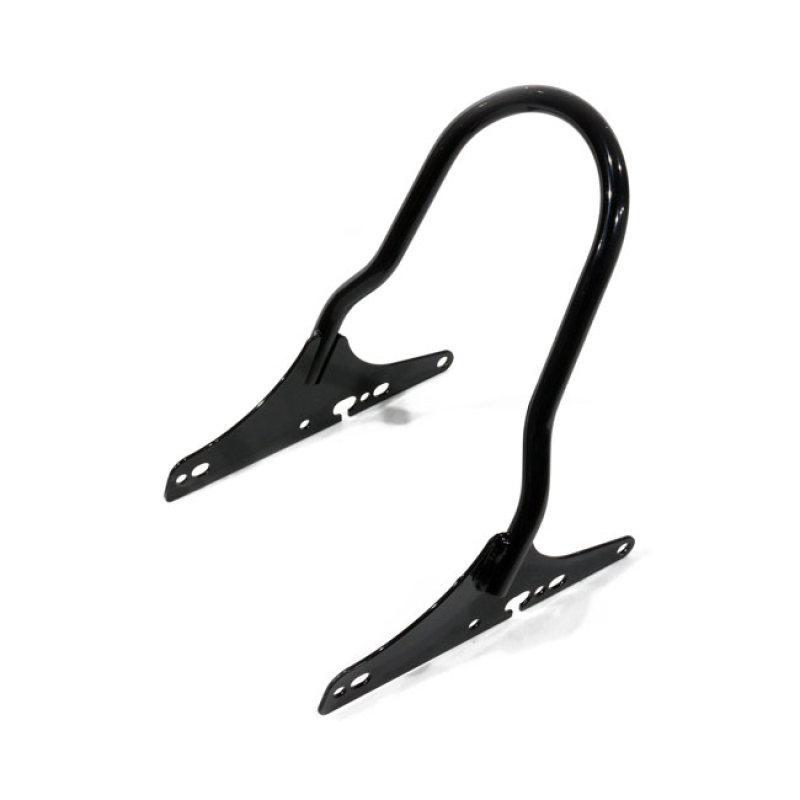SISSY BAR KIT 10.50&quot; UPRIGHT BLACK GLOSS BLACK; ONE-PIECE CONSTRUCTION 577045