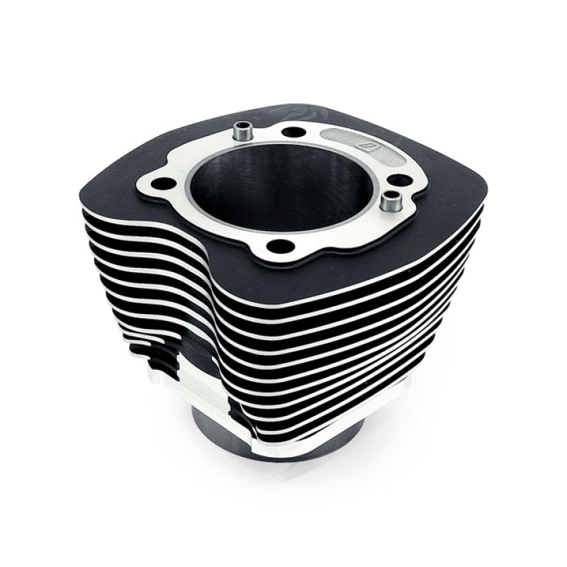 REPLACEMENT CYLINDER 95&quot;/103&quot; TWIN CAM, FRONT/REAR. BLACK QUALITY STOC 577191