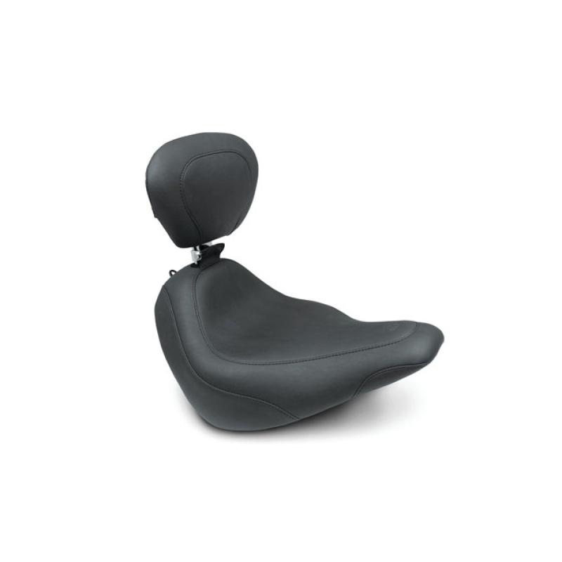 MUSTANG, WIDE TRIPPER SOLO SEAT W/RIDER BACKREST BLACK. 13&quot; WIDE.  NOT 578020