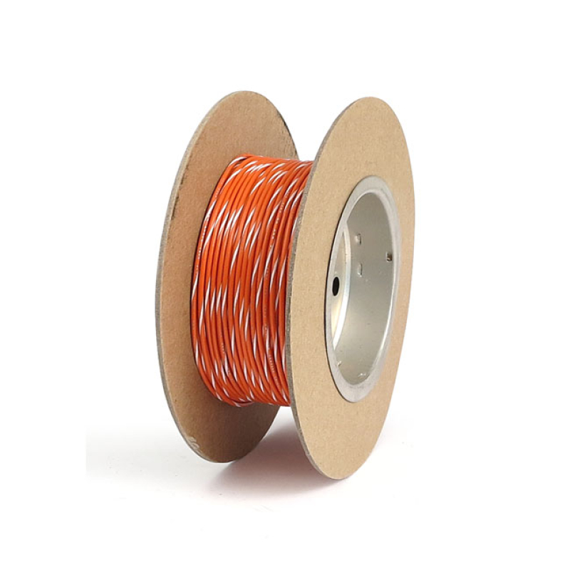 ORANSSI / VALKOINEN. NAMZ WIRE ON SPOOL, 18 GAUGE 1 M 578331