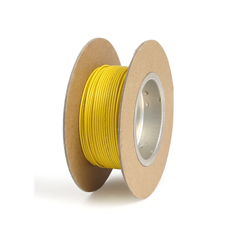 KELTAINEN. NAMZ WIRE ON SPOOL, 18 GAUGE 1 M 578332