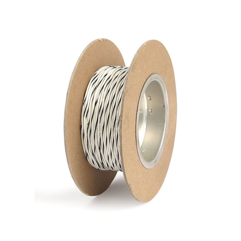 VALKOINEN / MUSTA. NAMZ WIRE ON SPOOL, 18 GAUGE 1 M 578342