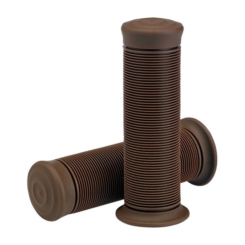 BILTWELL 1&quot; TPV GRIPS KUNG FU CHOCOLATE 578529