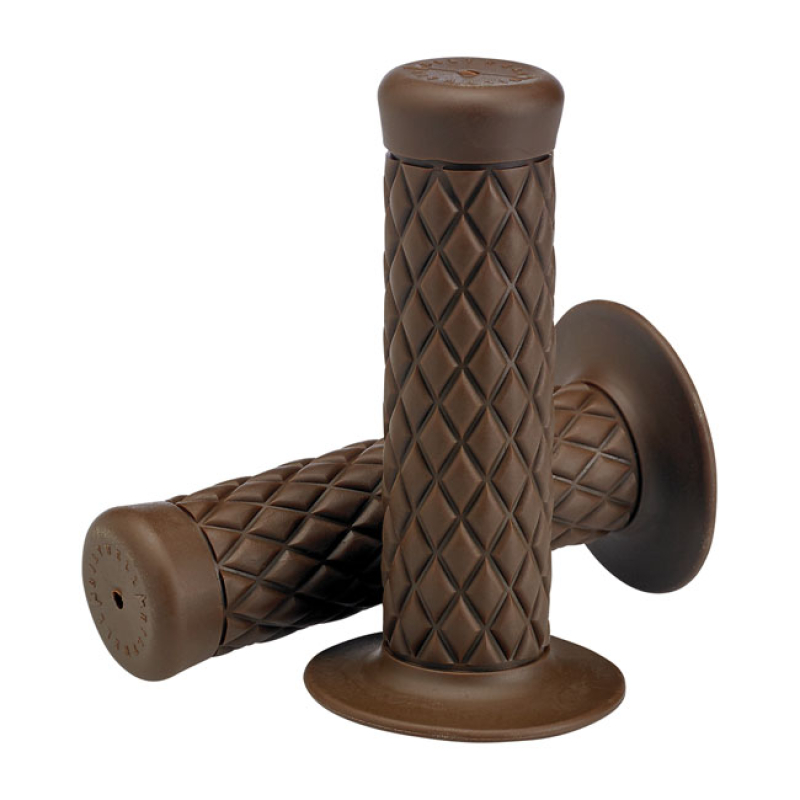 BILTWELL 1&quot; TPV GRIPS THRUSTER CHOCOLATE 578537