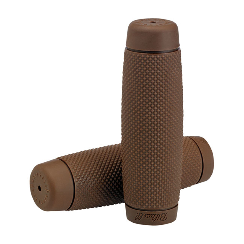 BILTWELL 1&quot; TPV GRIPS RECOIL CHOCOLATE A TPV RUBBER GRIP SET, MANUFACT 578545
