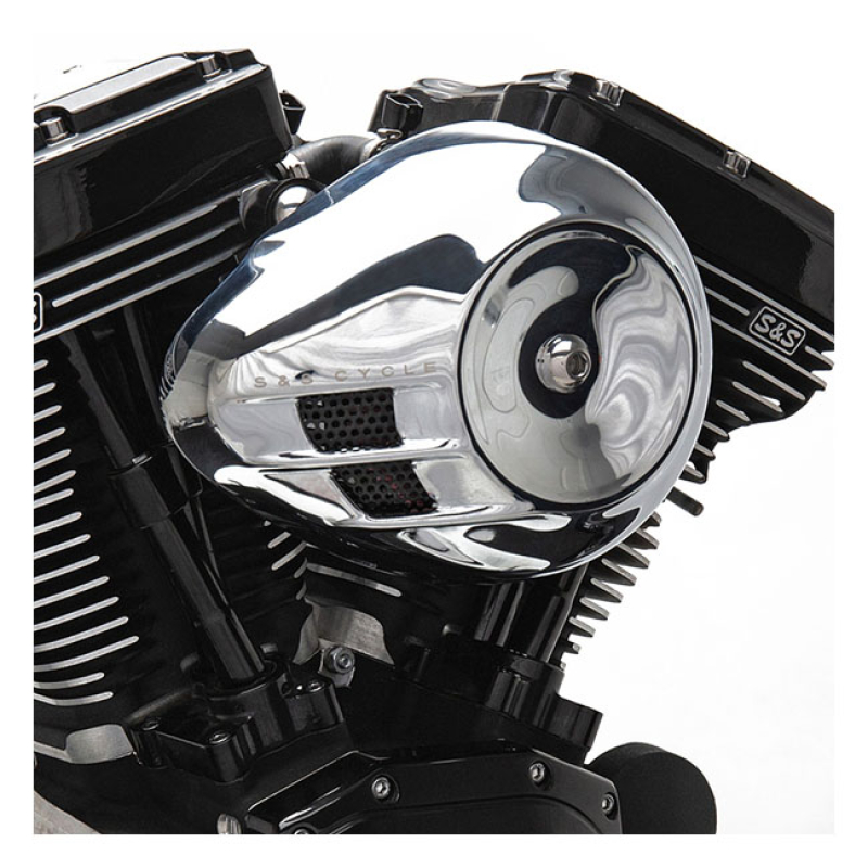 S&S STEALTH, CHROME AIRSTREAM AIR CLEANER KIT 580346