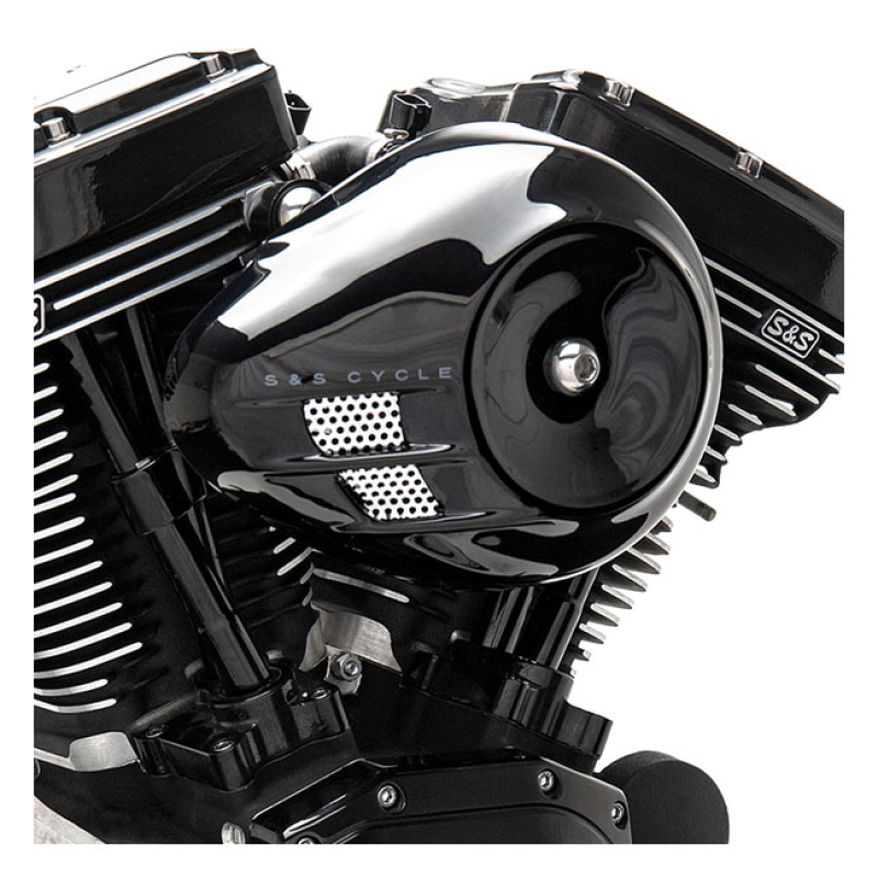 S&S STEALTH, BLACK AIRSTREAM AIR CLEANER KIT 580347