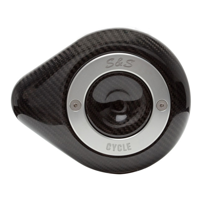 S&S, STEALTH AIR CLEANER COVER. CARBON  OPTIONAL AIR CLEANER COVER ONL 580352