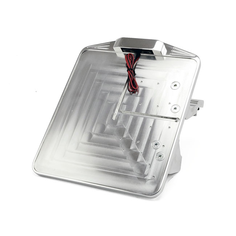 CPV, LICENSE PLATE BRACKET KIT SWING. POLISHED. GERMANY POLISHED ALUMI 580415