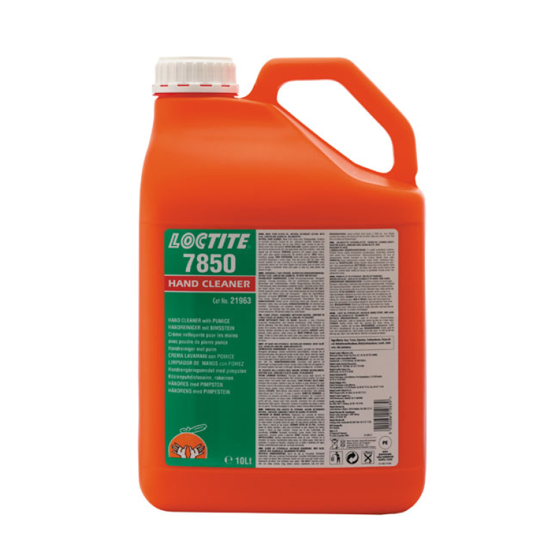 LOCTITE 7850, HAND CLEANER 10LT 10 LITER CAN. WATERLESS. REMOVES GREAS 586040