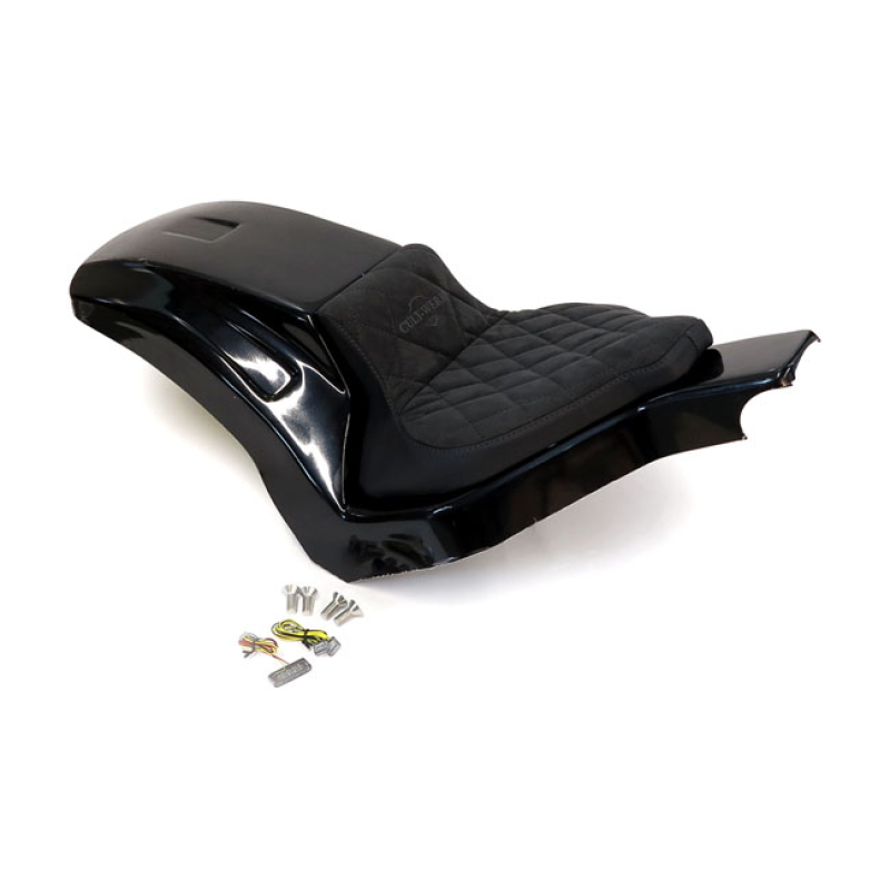 CULT-WERK, SOFTAIL WIDE FENDER KIT 'RACING'. SOLO SEAT UNPAINTED GLOSS 586257